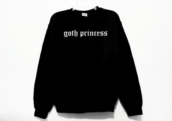 Summer Jumper Clothing - Sugarbaby Goth Princess Grafikdruck Unisex Sweatshirt