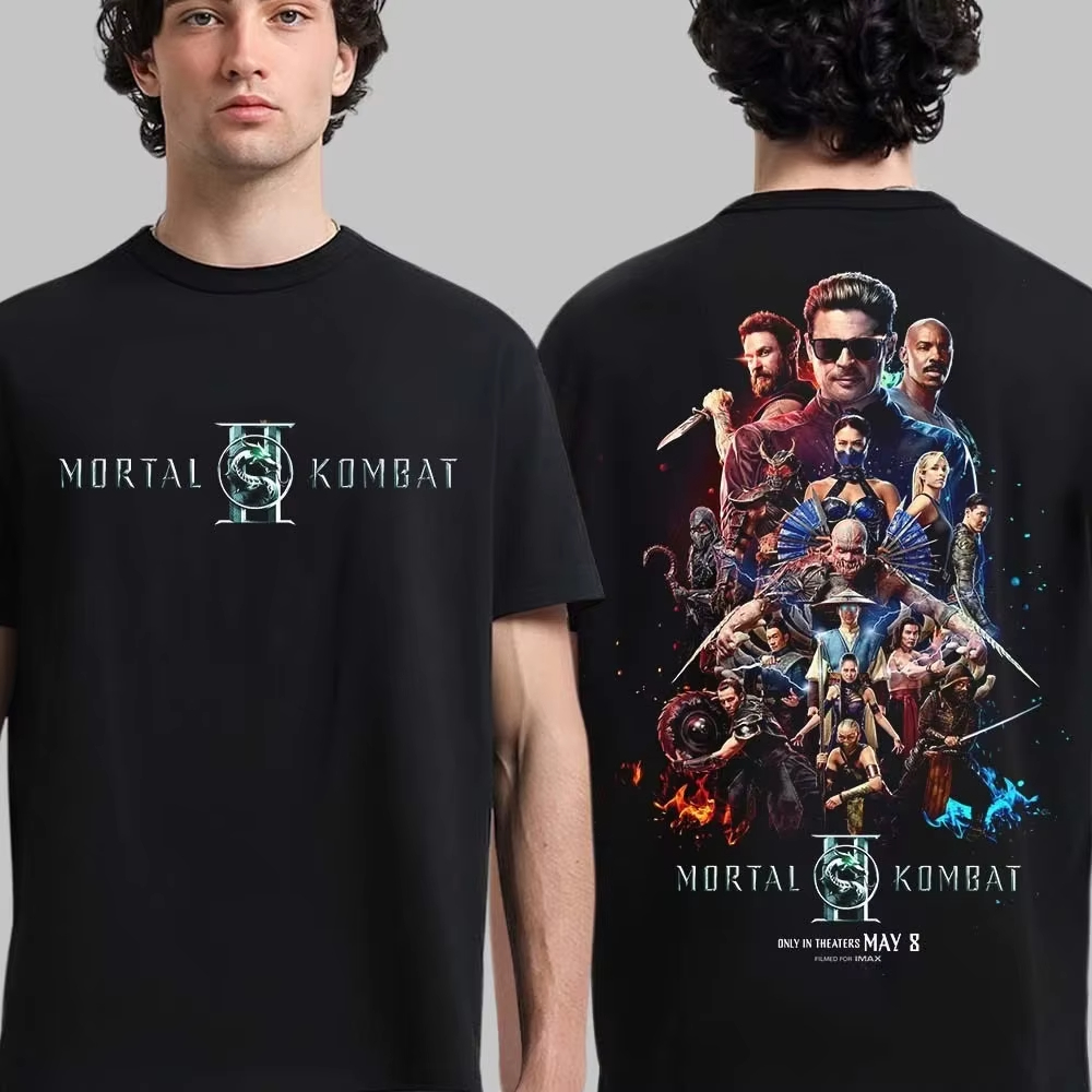 Summer Clothing Trends 2026 - Mortal Kombat II Filmplakat-Druck Modischer Trend