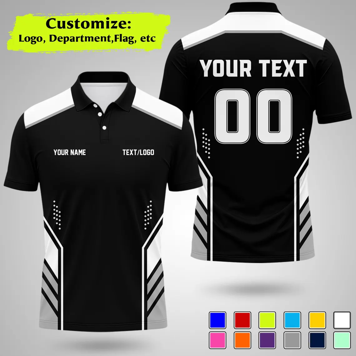 Summer Clothing Logo - Neues personalisiertes Team-Poloshirt, individuell bedruckt mit