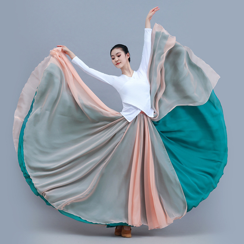 Summer Clothing Colors 2026 - 2026 Damen Klassischer Tanz Großer Pendelrock