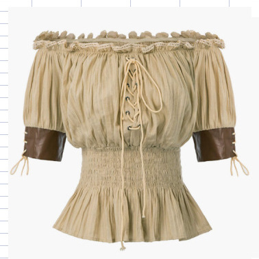 Summer Renaissance Clothing - 2026 Neue europäische und amerikanische langärmelige