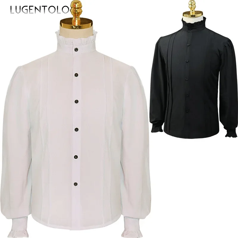 Summer Renaissance Clothing - Männer Mittelalterliche Renaissance Shirts Steampunk Victoria