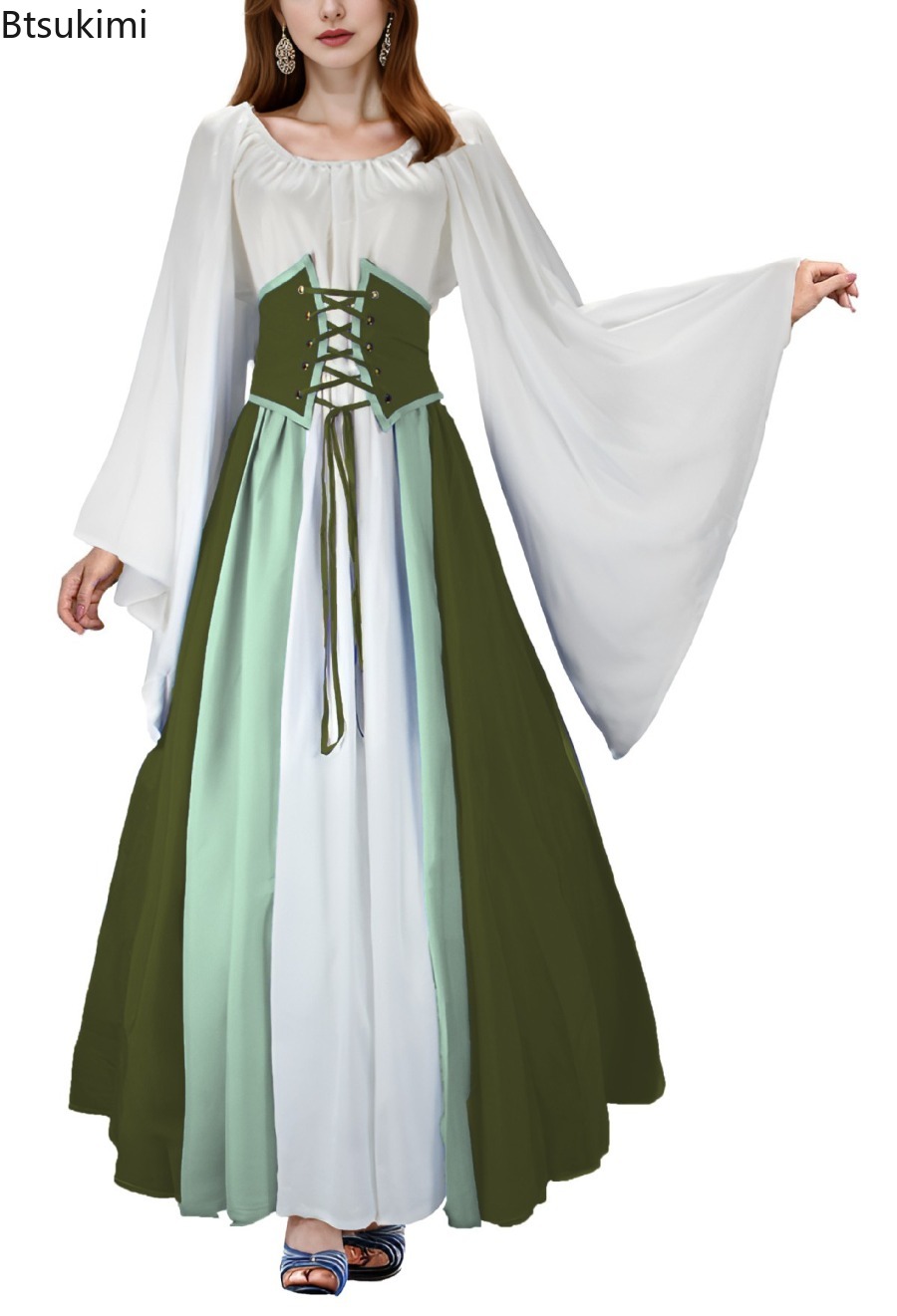 Summer Renaissance Clothing - Neues 2026 Damen Renaissance Vintage Gotisches
