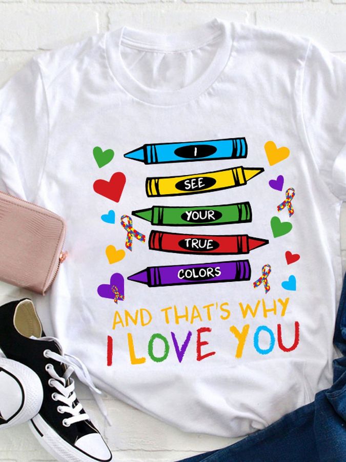 Summer Clothing Colors 2026 - Damen-T-Shirt zum Lehrer-Dankeschön - 'Ich Sehe
