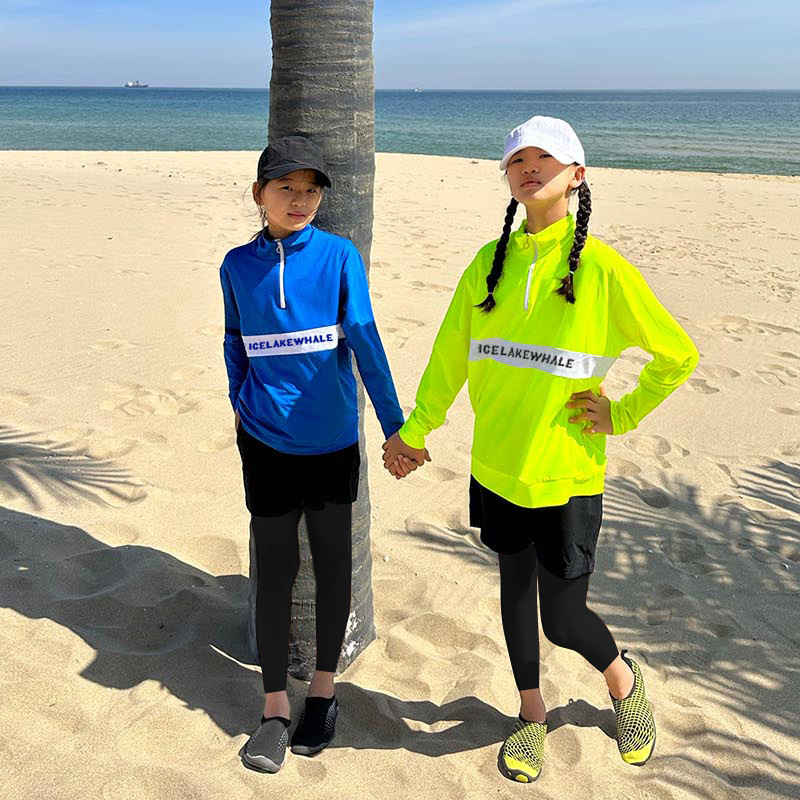 Dreiteilige lange Ärmel Neon C – Rash Guard Long Sleeve Bewertung und Preis