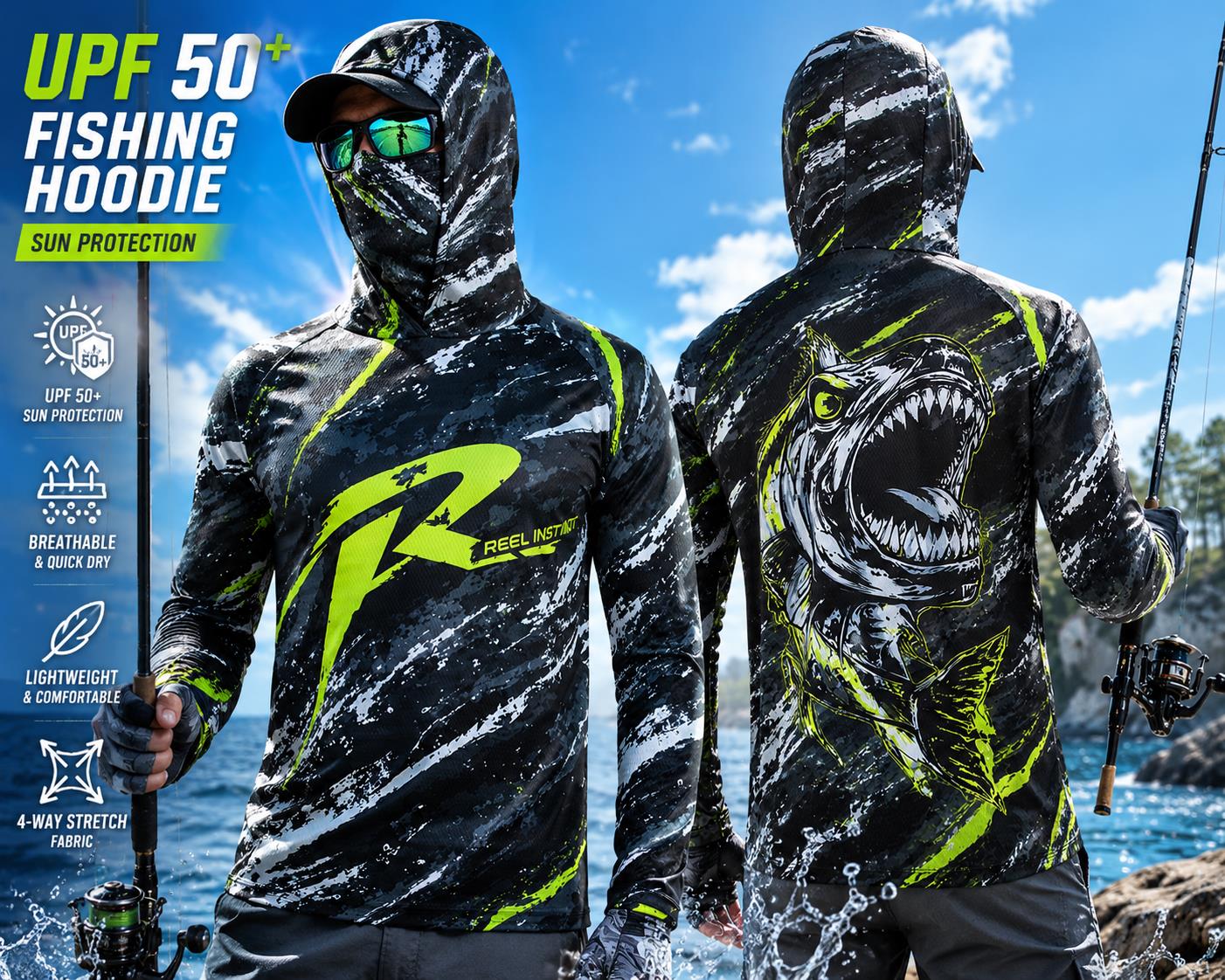 Outdoor-Sonnenschutz-Langarm-A – Rash Guard Long Sleeve Bewertung und Preis