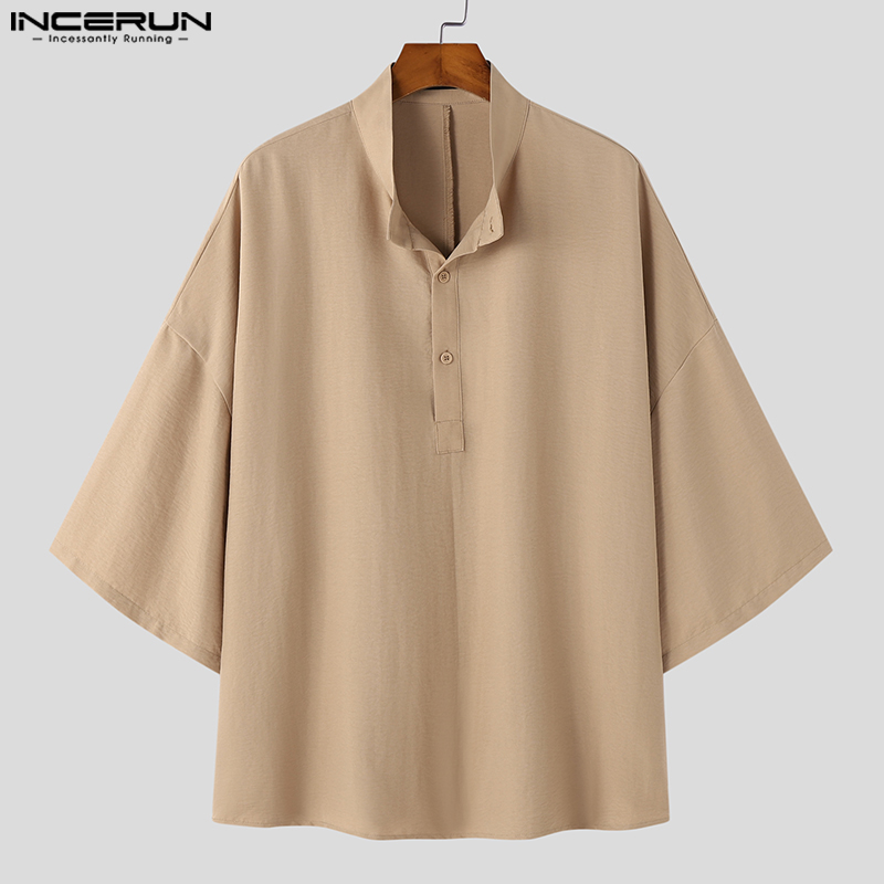 INCERUN Herrenhemd Einfarbig S – Summer Clothing Colors 2026 Bewertung und Preis