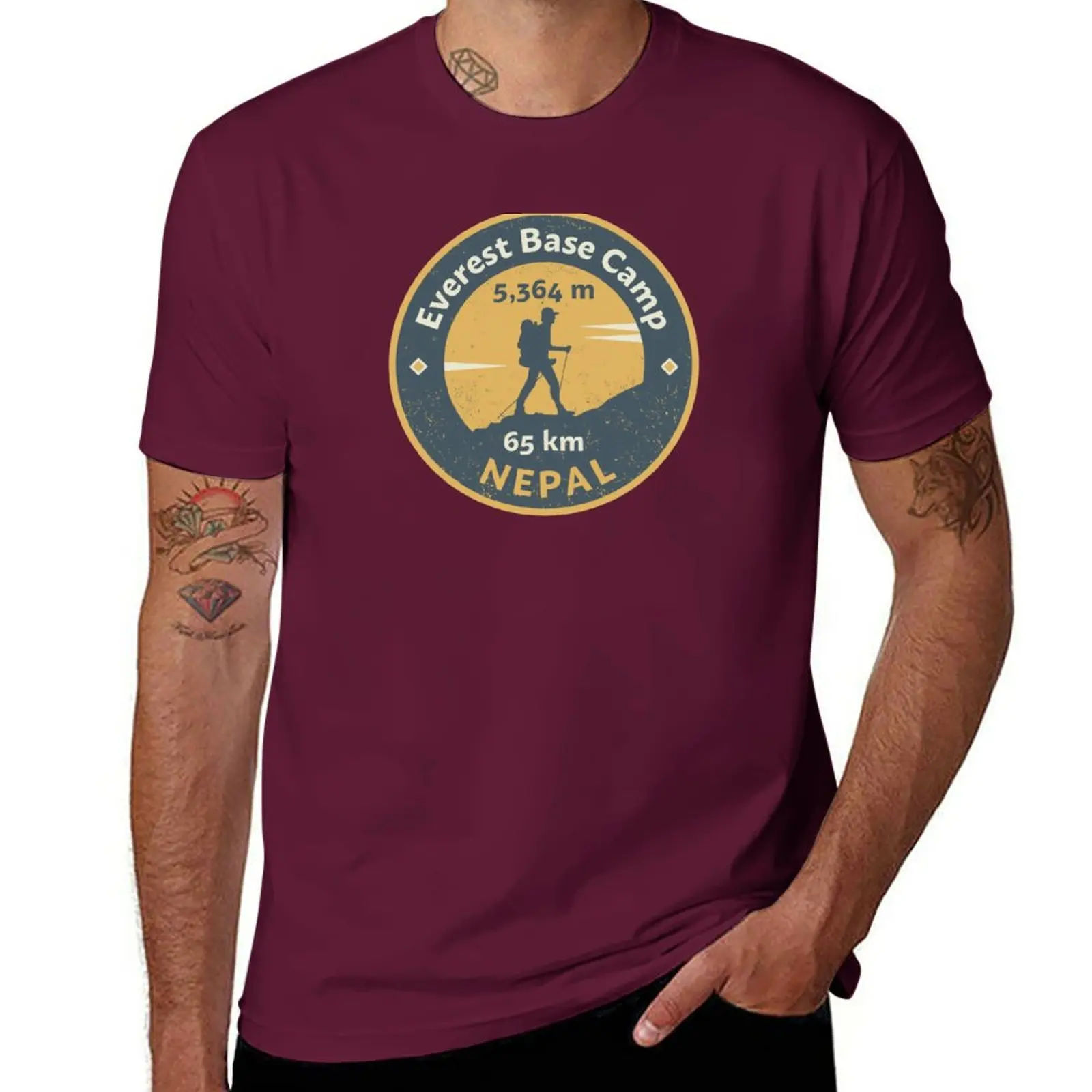Rundhals ausschnitt Kurzarm T- – Summer Everest Clothing Bewertung und Preis