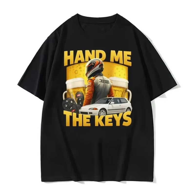 Lustiges „Hand Me The Keys“ Al – Summer Clothing Drive Bewertung und Preis