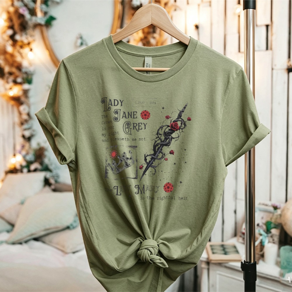 Lady Jane Grey T-Shirt Academi – Summer Renaissance Clothing Bewertung und Preis