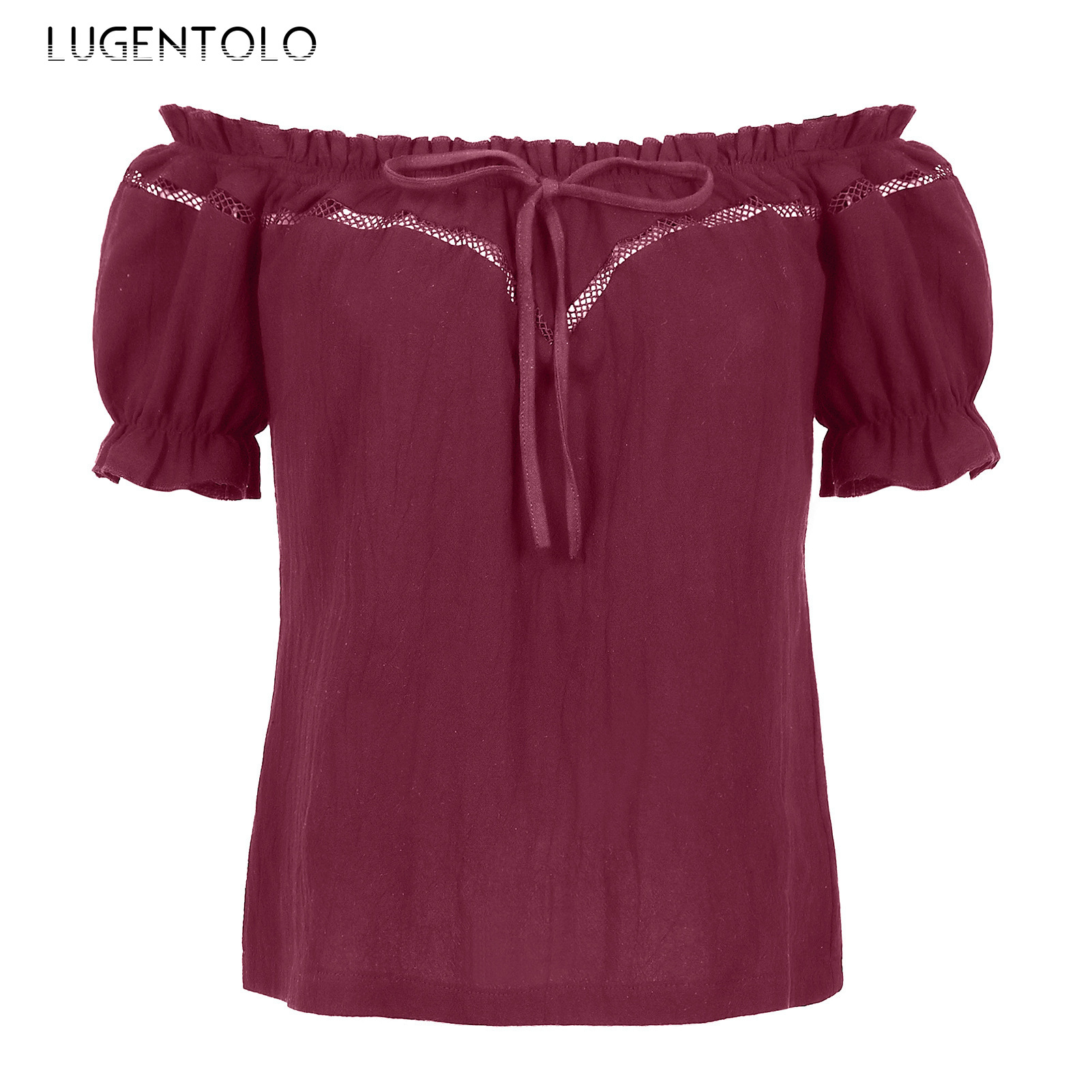 Frauen Retro Shirt Dark Renais – Summer Renaissance Clothing Bewertung und Preis