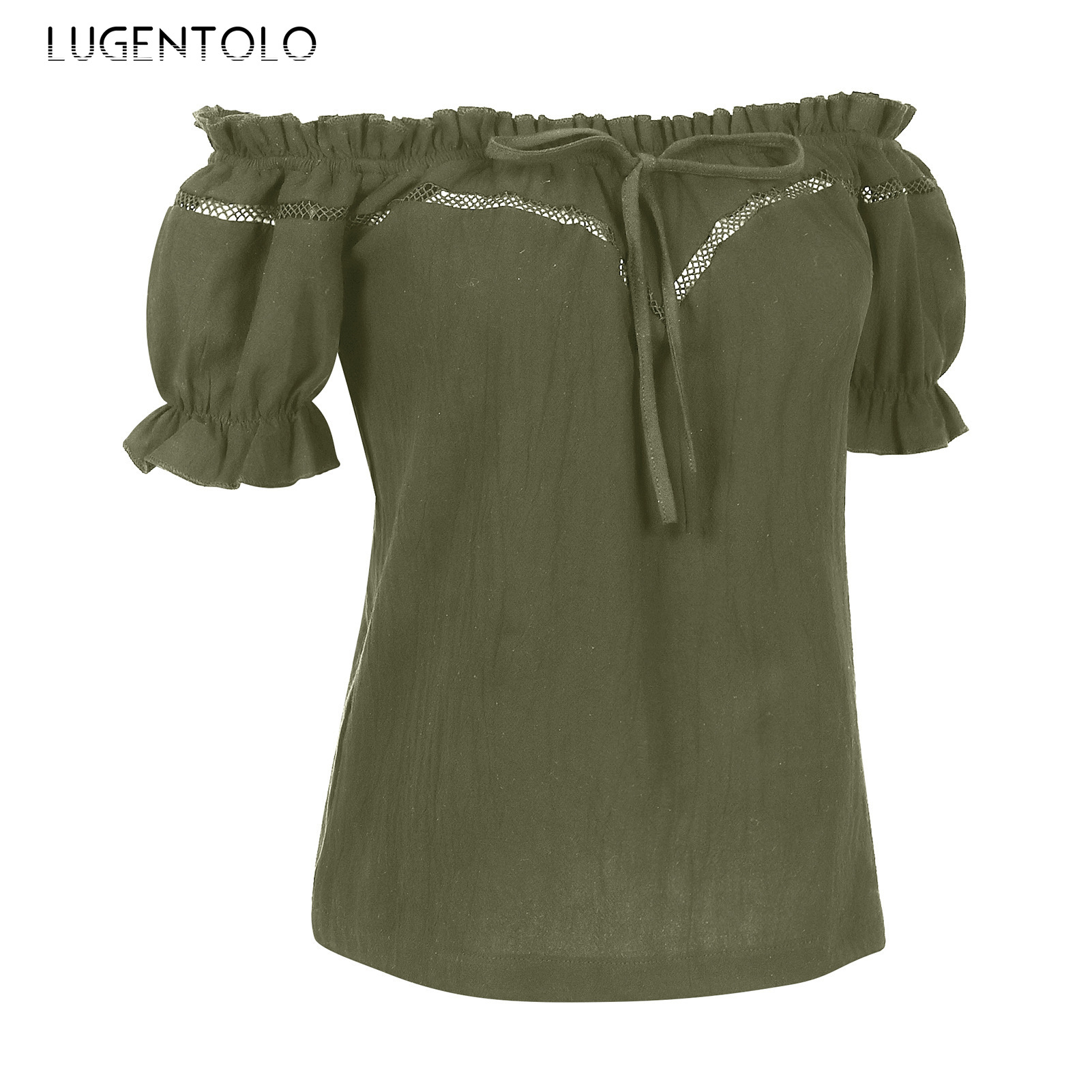 Frauen Retro Shirt Dark Renais – Summer Renaissance Clothing Bewertung und Preis