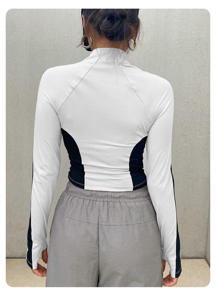 Yoga-Kleidung Stehkragen-Jacke – Summer Clothing Tops Bewertung und Preis