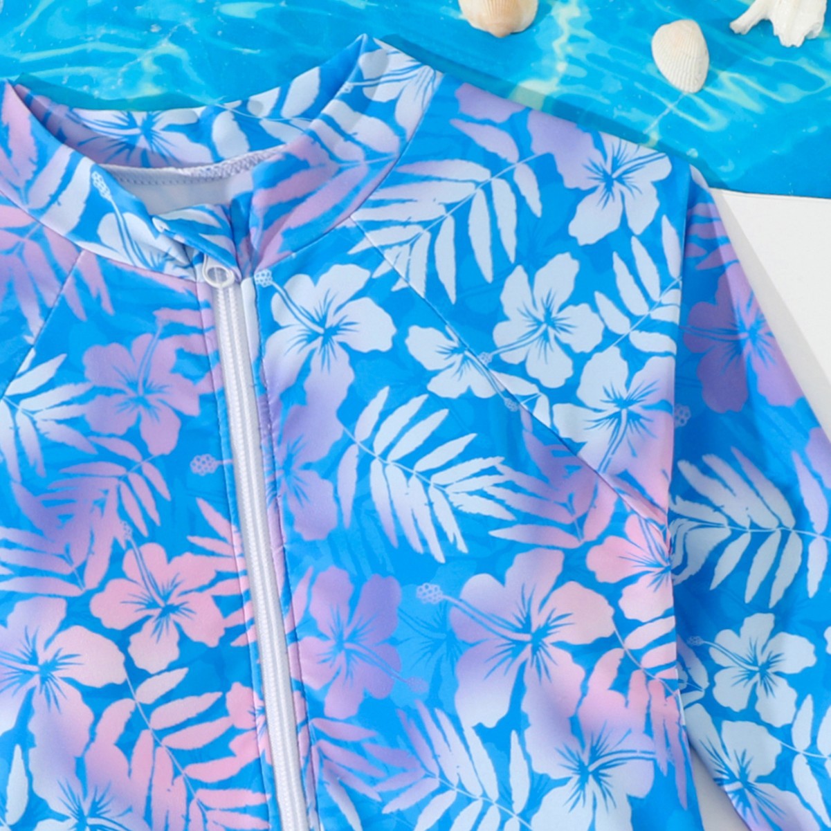 Mädchen Badeanzug mit Farbverl – Rash Guard Long Sleeve Bewertung und Preis