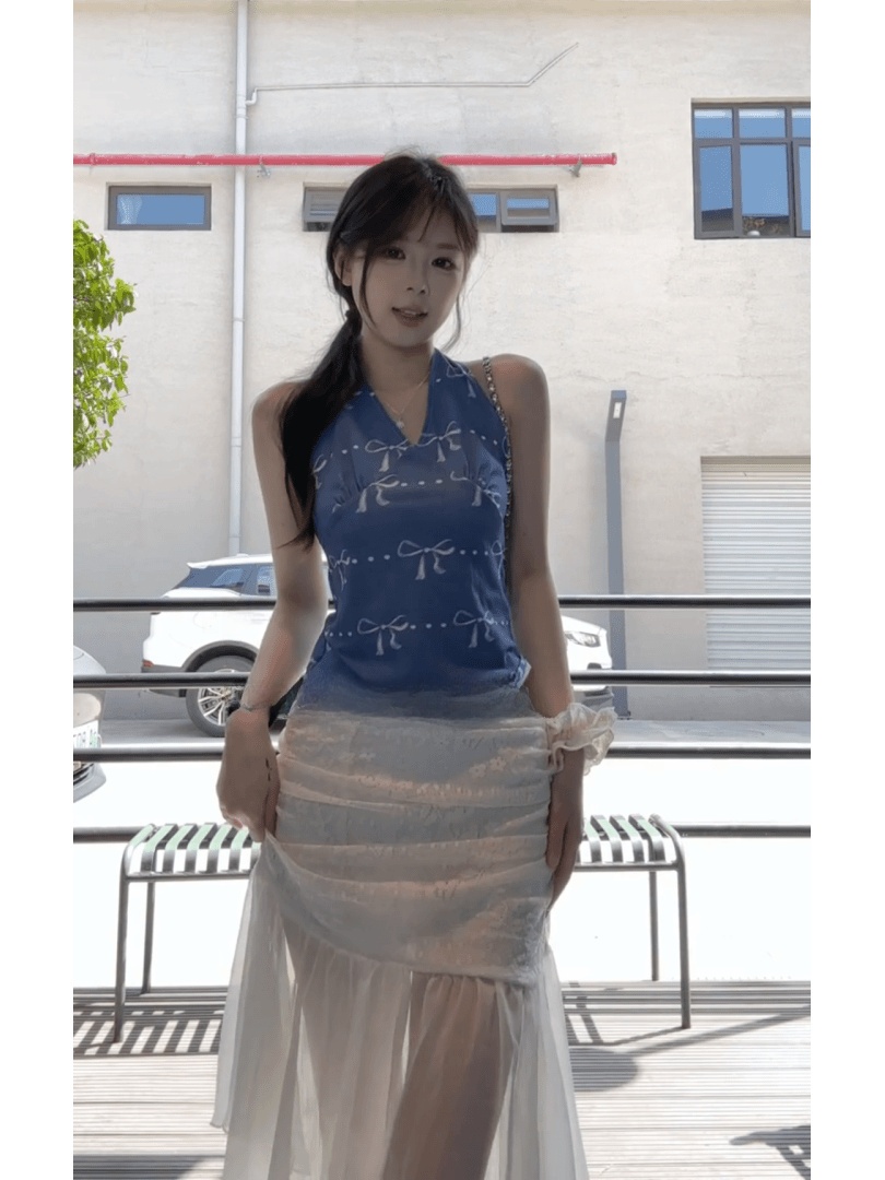 Blaues, sexy, aufreizendes, fi – Summer Clothing Young Women Bewertung und Preis