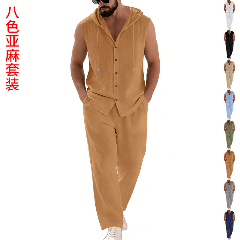Herren-Freizeitanzug aus Leine – Summer Clothing Us Bewertung und Preis