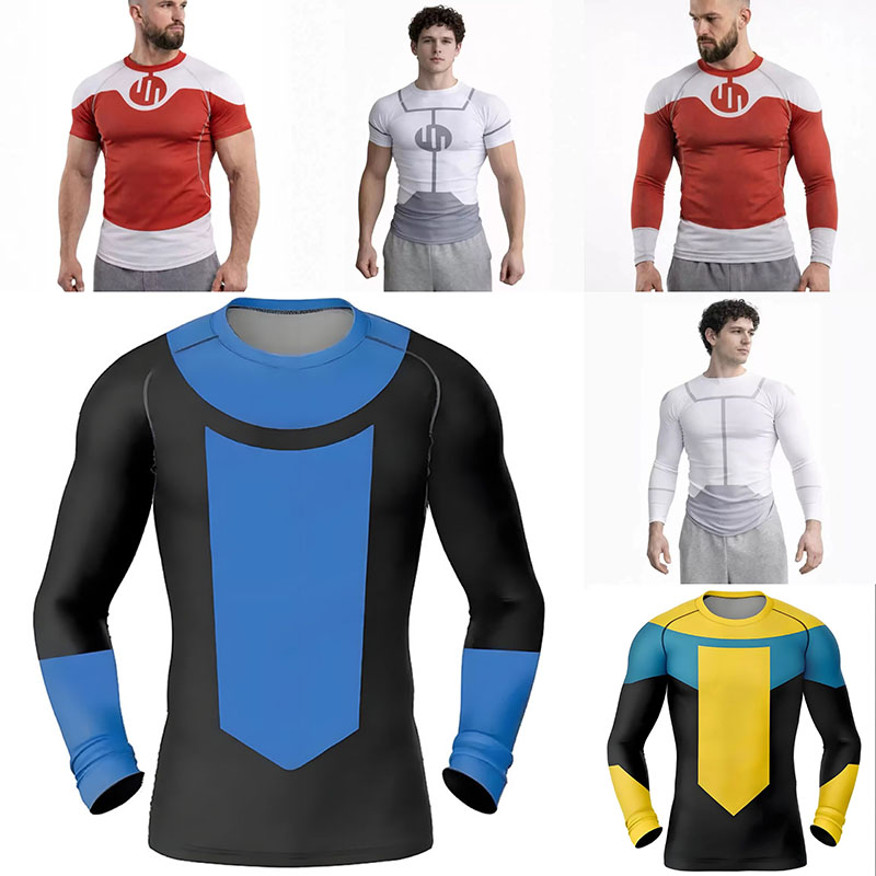 Neues Invincible Cosplay Rash  – Rash Guard Long Sleeve Bewertung und Preis