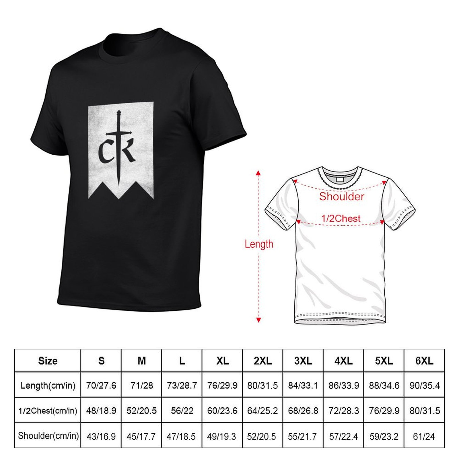 Crusader Kings 3 Distressed Lo – Summer Clothing Logo Bewertung und Preis