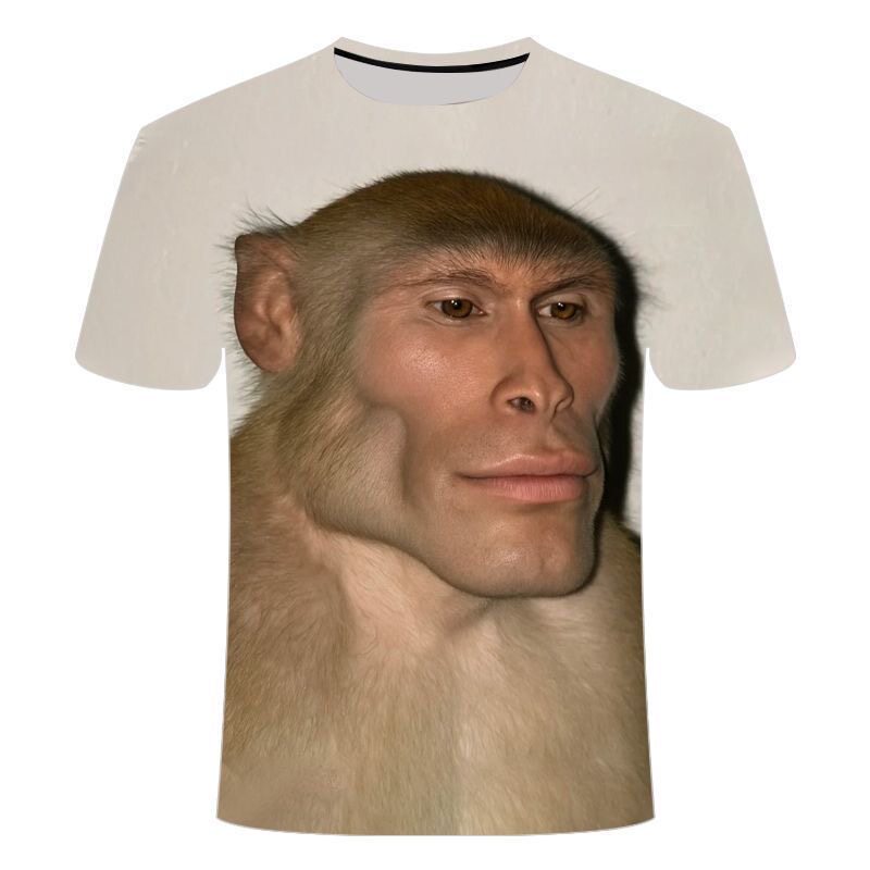 Lustiges Meme-Affen-T-Shirt mi – Summer Clothing Teens Bewertung und Preis
